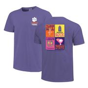 Clemson Preppy Posters Comfort Colors Tee